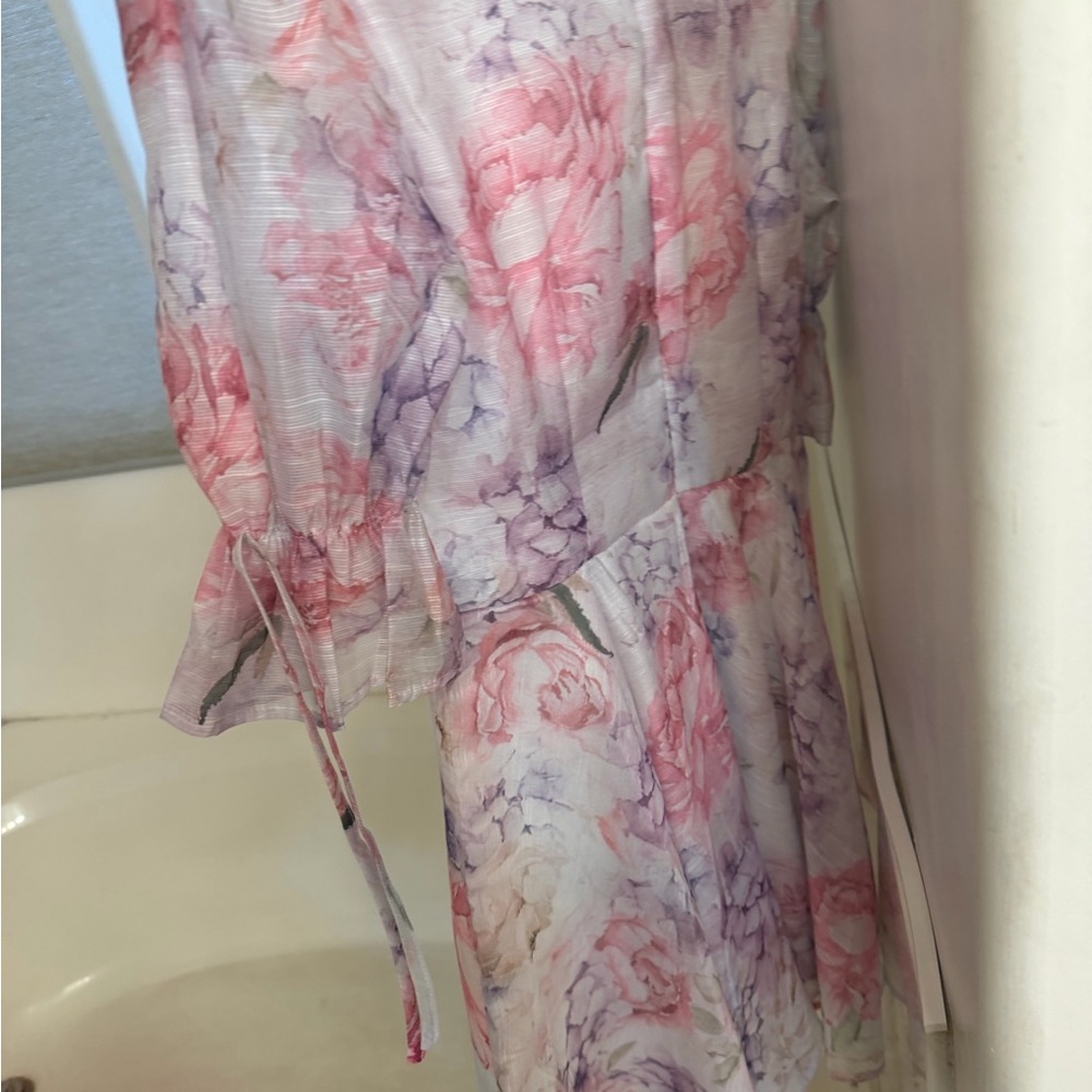 Floral Ruffle Dress - Picture 10 of 11